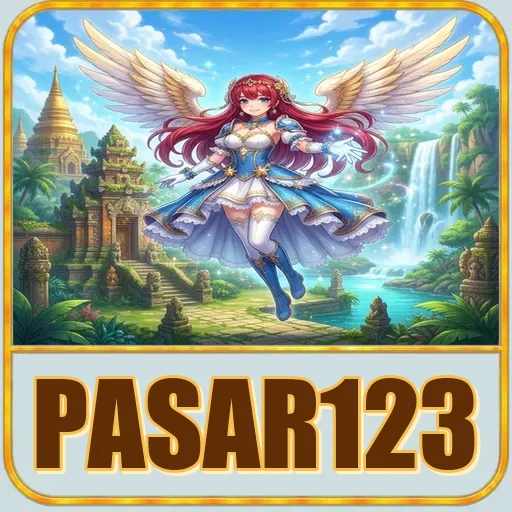 Beranda aplikasi pasar123 setelah terbuka